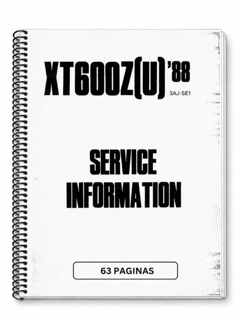 Manual de Taller XT600Z(U) 1988