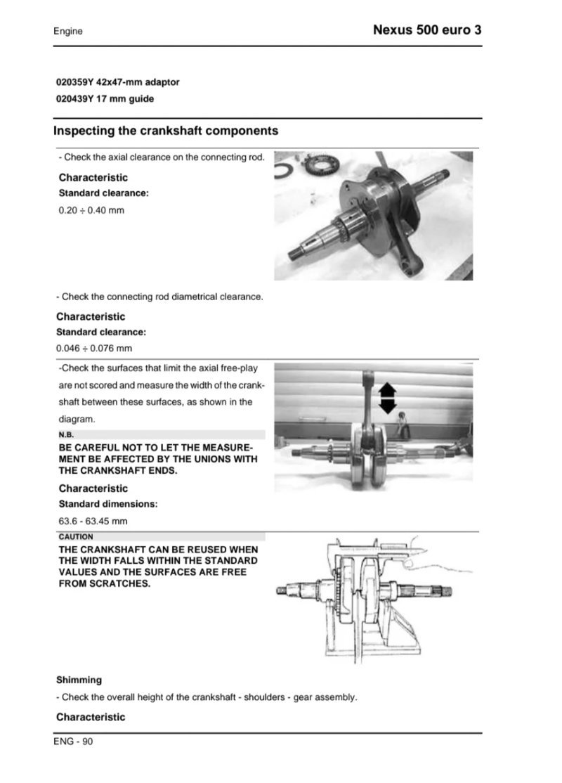 Manual de Taller Gilera Nexus 500 - Imagen 4