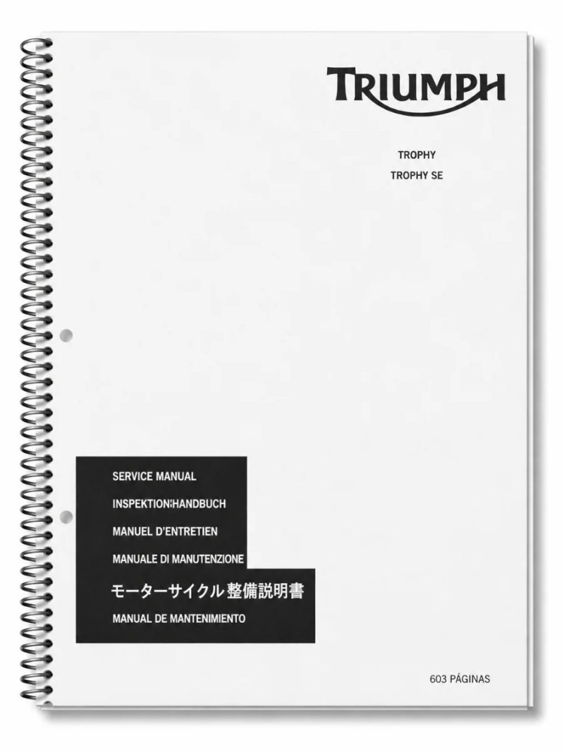 Manual de Taller Triumph TROPHY Trophy SE1250 2012