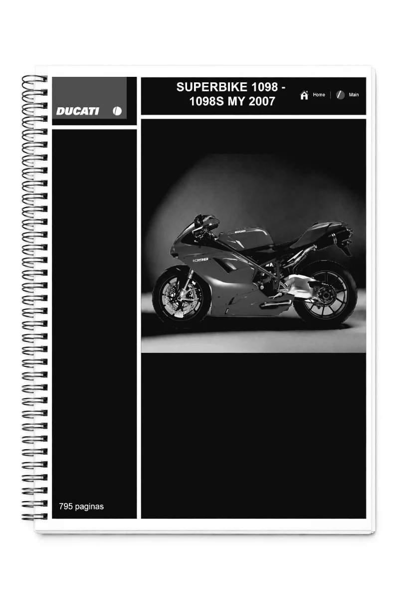 Manual de Taller Ducati Superbike 1098S MY 2007