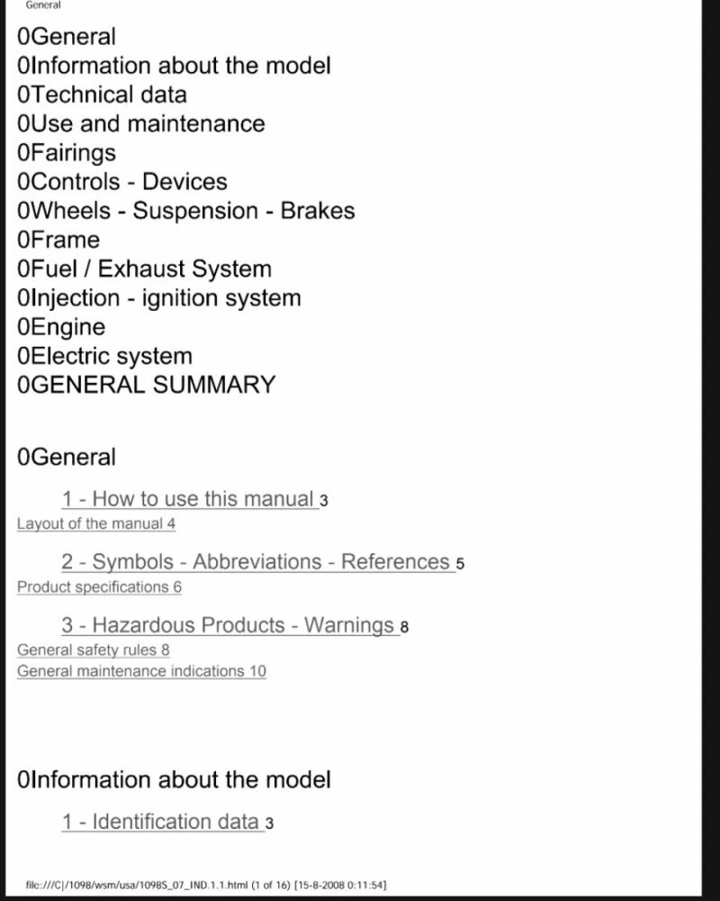 Manual de Taller Ducati Superbike 1098S MY 2007 - Imagen 2