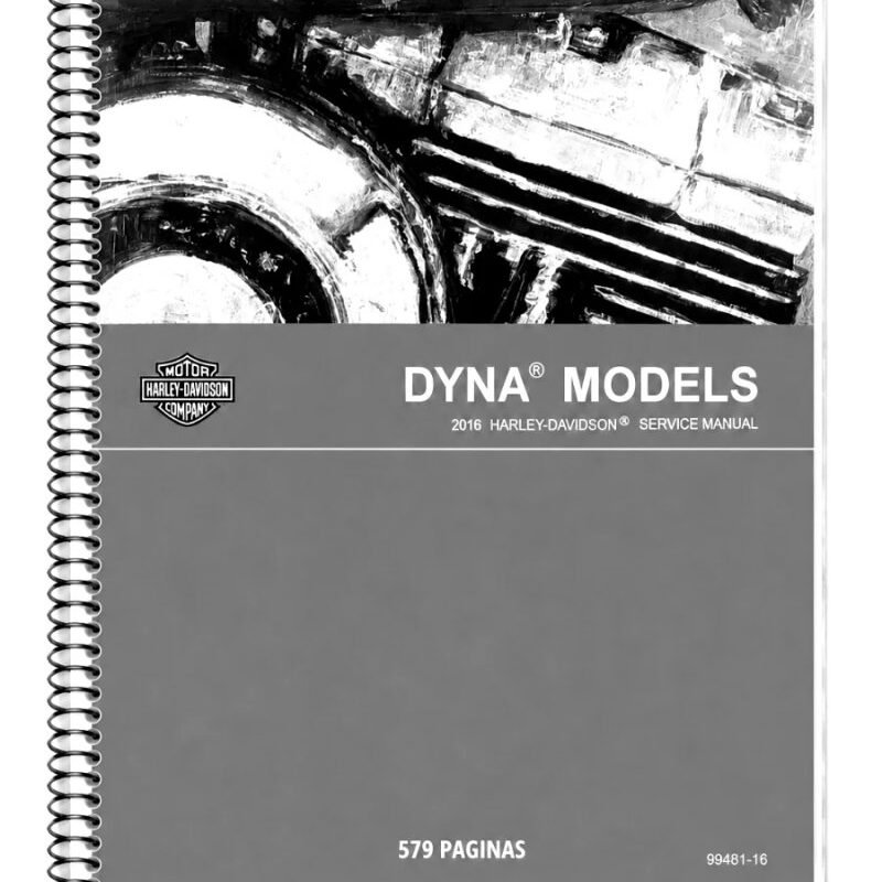 Manual de Taller Harley-Davidson Dyna 2016