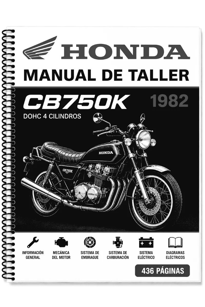 Manual de Taller Honda CB750K 1982