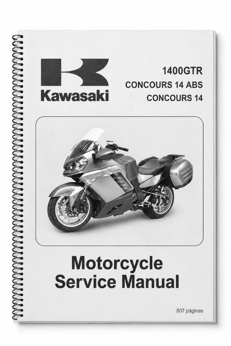 Manual de Taller Kawasaki GTR 1400 / Concours 14 (2007)