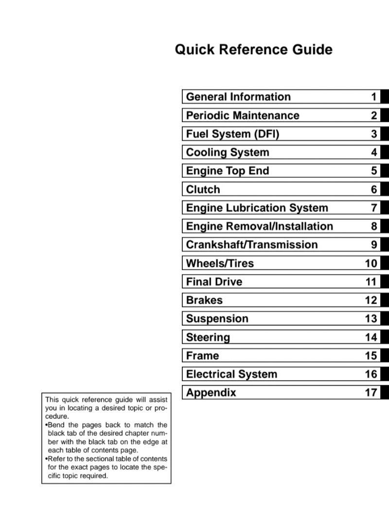 Manual de Taller Kawasaki GTR 1400 / Concours 14 (2007) - Imagen 2