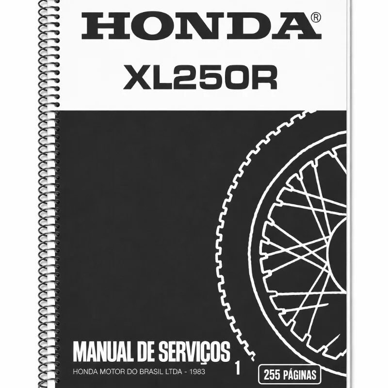 Manual de Taller Honda XL250R 1983