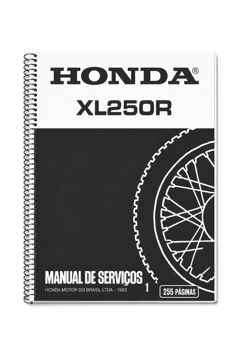 Manual de Taller Honda XL250R 1983
