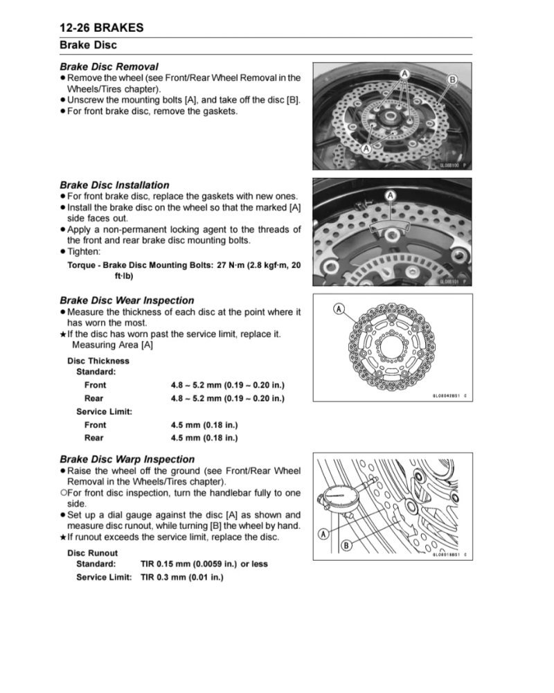 Manual de Taller Kawasaki ER-6N 2012 - Imagen 3