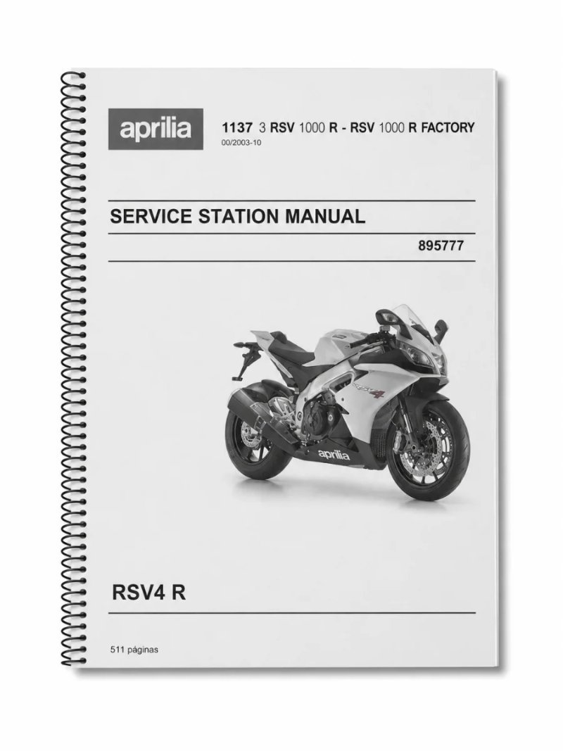 Manual de Taller Aprilia RSV 4 R 2017