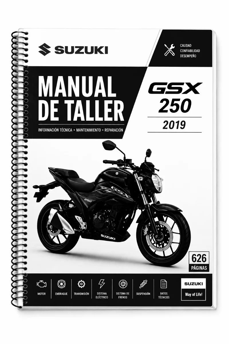 Manual de Taller Suzuki GSX 250 2019