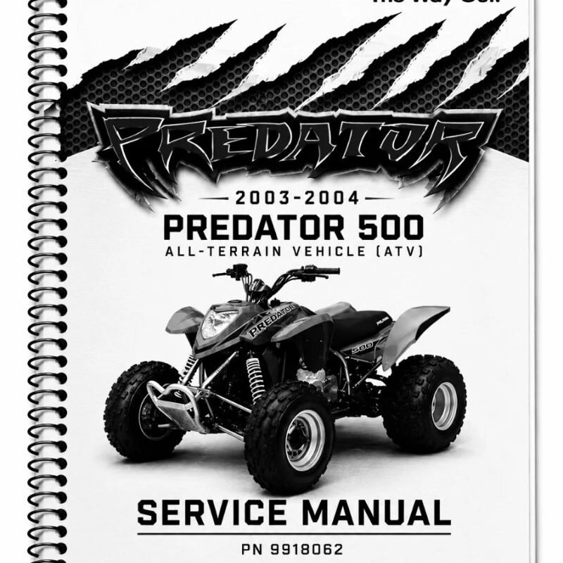 Manual de Taller Polaris Predator 500 2003-2004