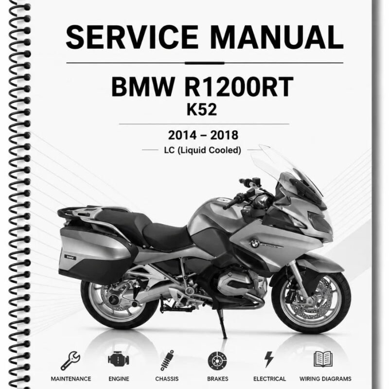 Manual Servicio BMW R1200RT K52 2014-2018