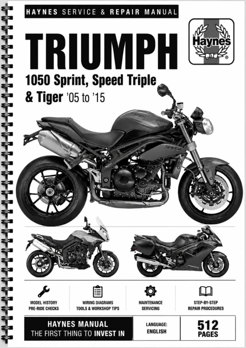 Manual de Taller Haynes 1050 Sprint/Speed Triple/Tiger