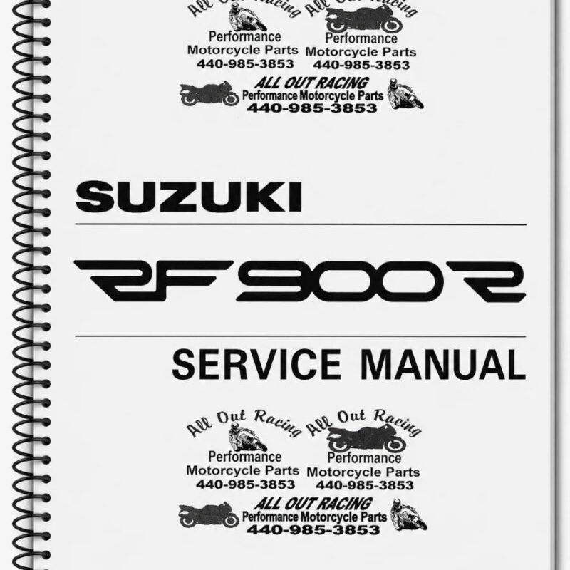 Manual de Taller Suzuki RF900R 1994-1997