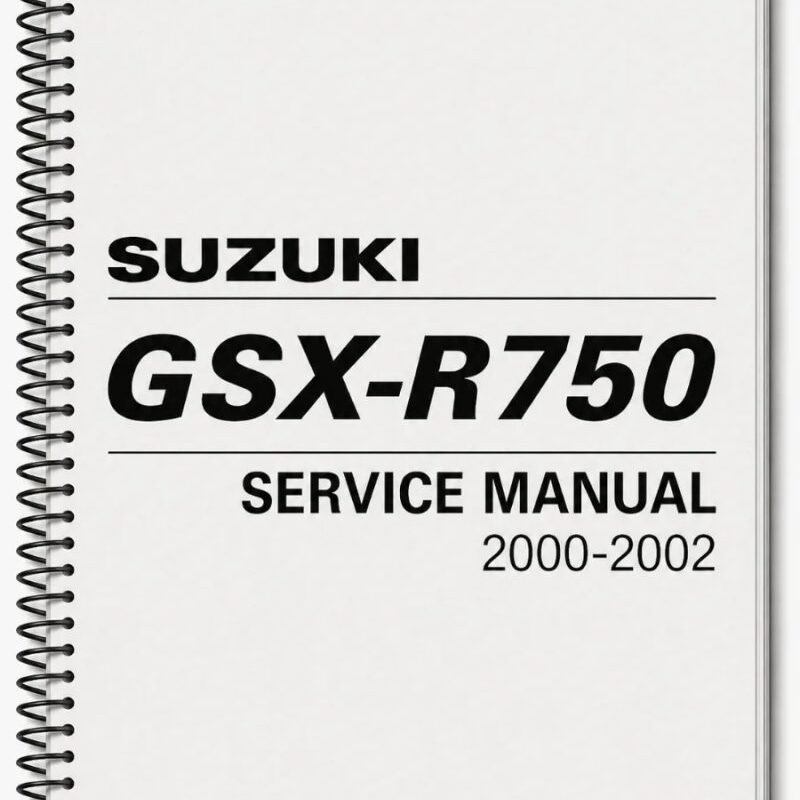 Manual de Taller Suzuki GSX-R750 2000-2002