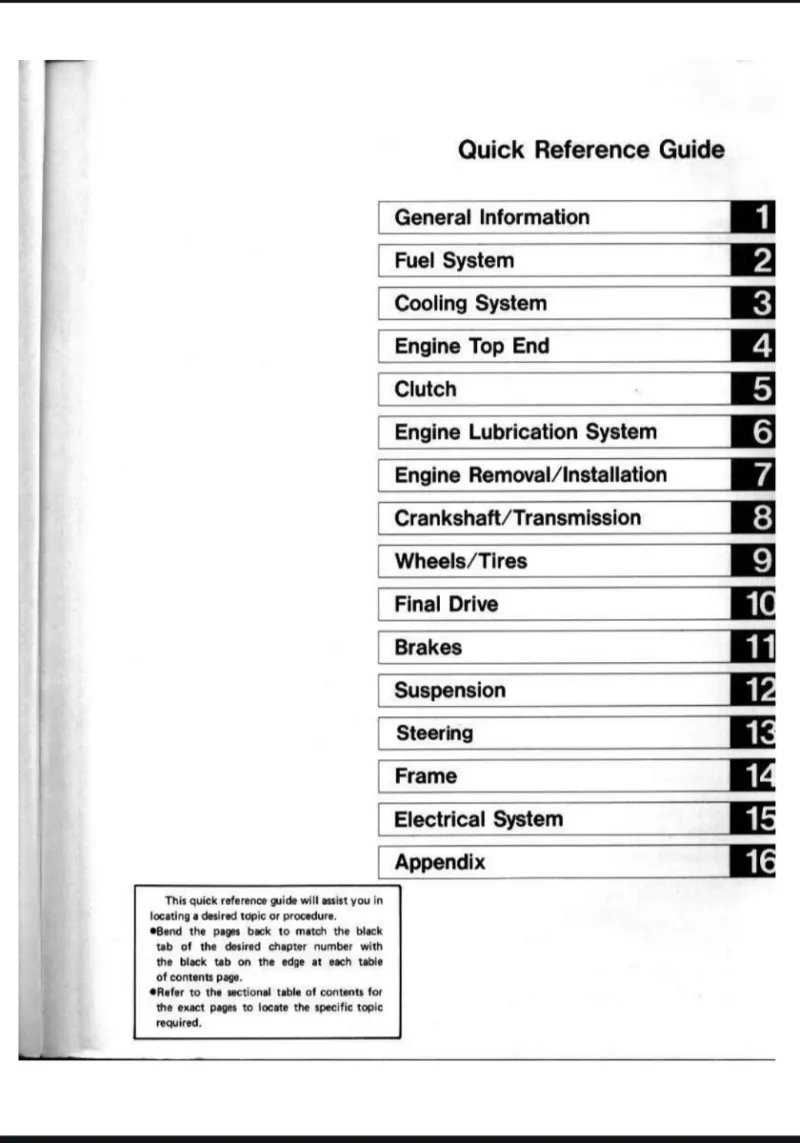 Manual de Taller Kawasaki Ninja 250R GPX250R - Imagen 2