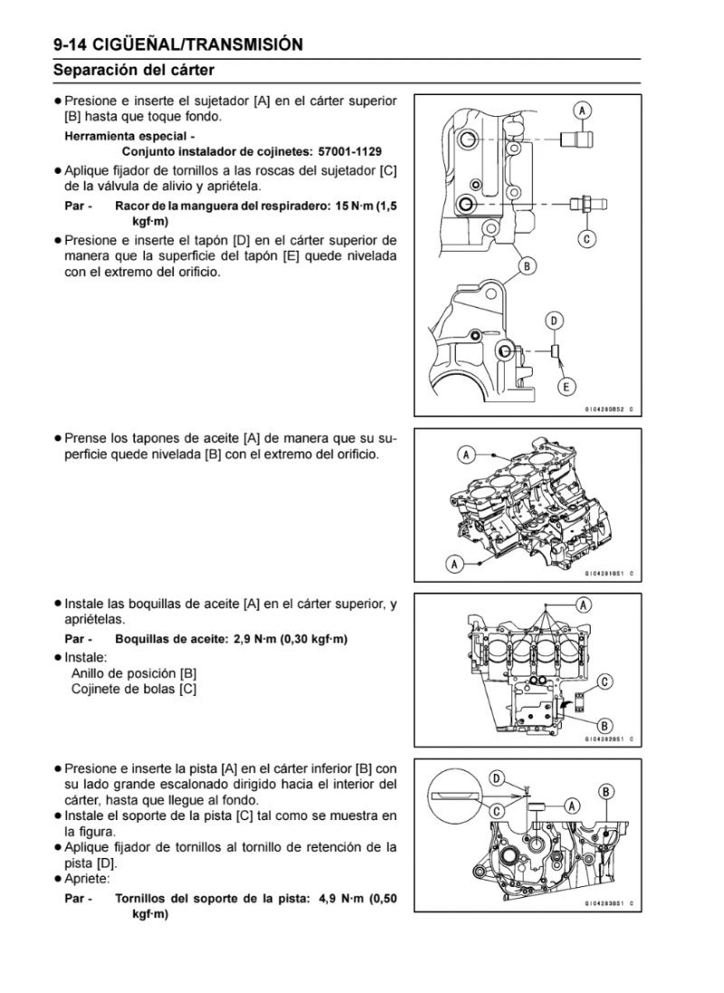 Manual de Taller Kawasaki Ninja ZX-6R 2007 - Imagen 3