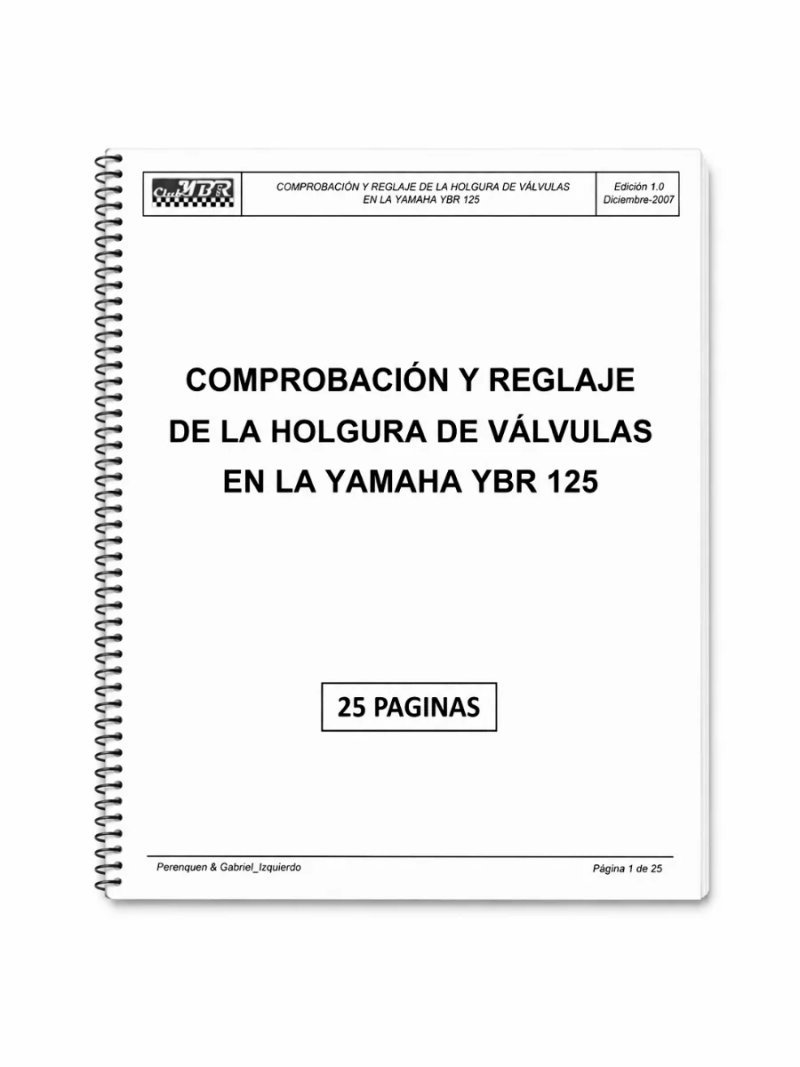 Manual de Taller Yamaha YBR 125 (2007)