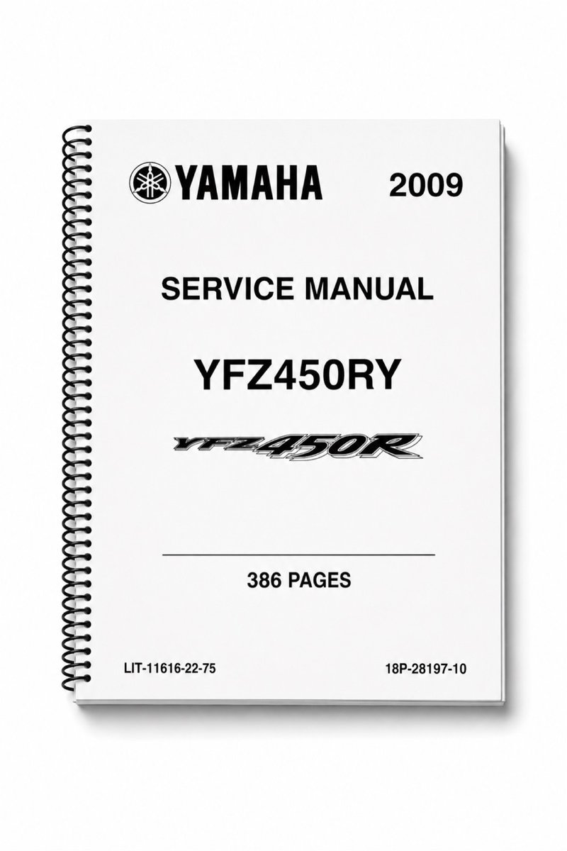 Manual de Taller Yamaha YFZ450RY 2009