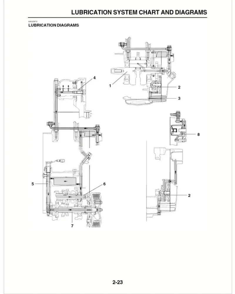 Manual de Taller Yamaha XT250X/XC 2008 - Imagen 3