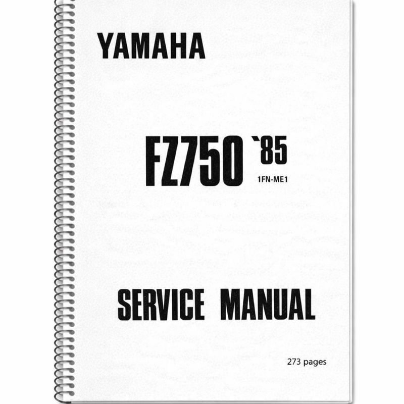 Manual de Taller Yamaha FZ750 1985