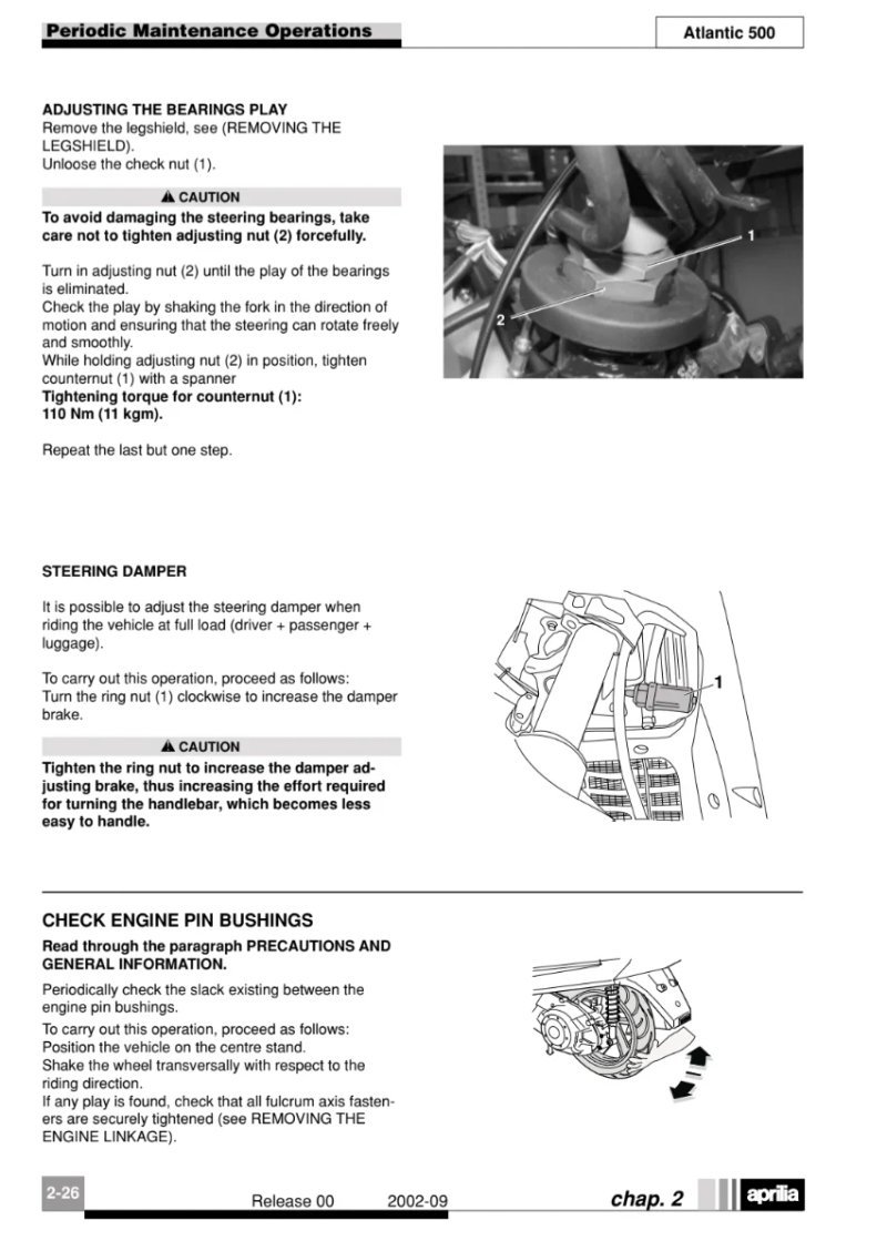 Manual de Taller Aprilia Atlantic 2013 - Imagen 3