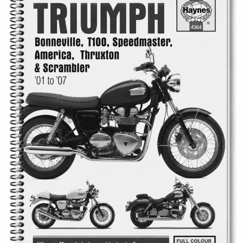 Manual de Taller Triumph BONNEVILLE Boulevard 2007