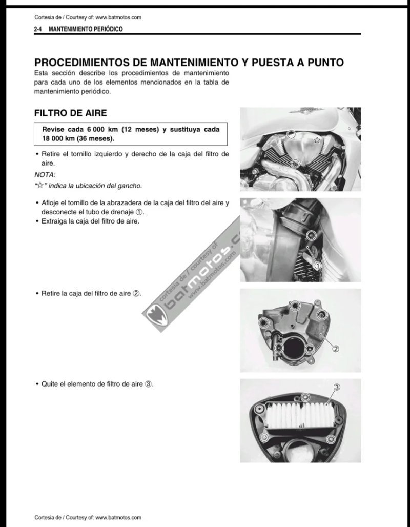 Manual de Taller Suzuki VZR1800 2006 - Imagen 3