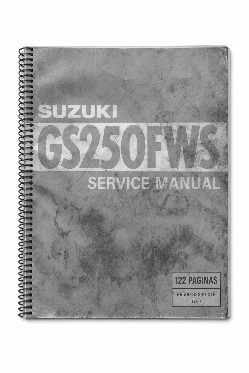 Manual de Taller Suzuki GS250FWS 1990