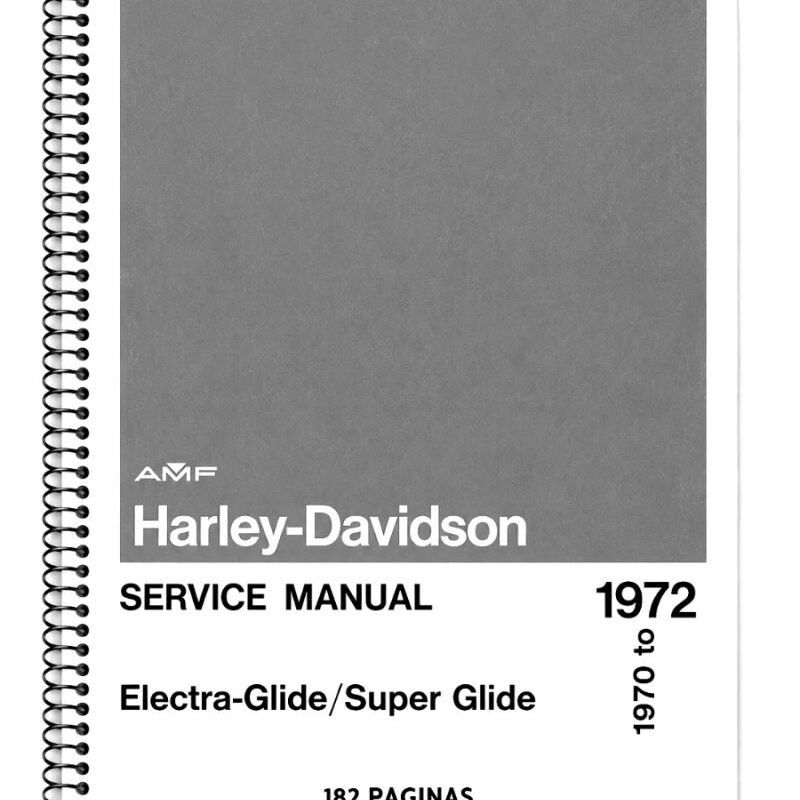Manual de Taller Harley-Davidson 1970-1972