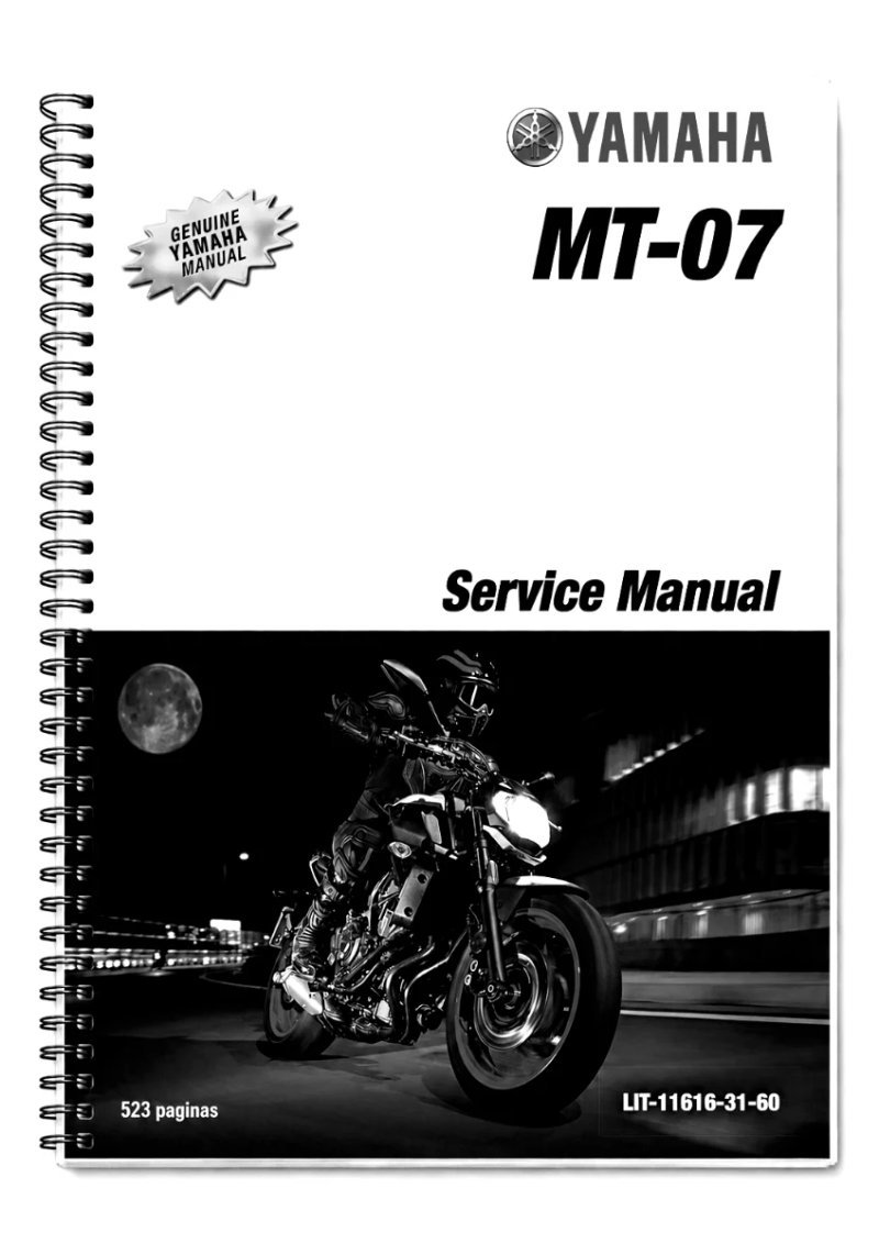 Manual de Taller Yamaha MT-07 2018