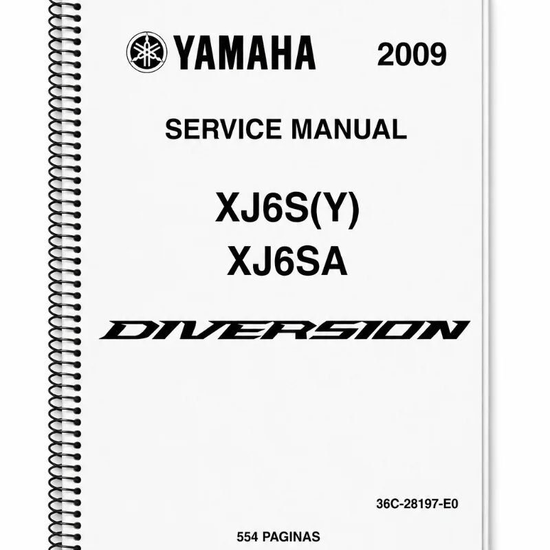 Manual de Taller Yamaha XJ6S(Y) XJ6SA 2009