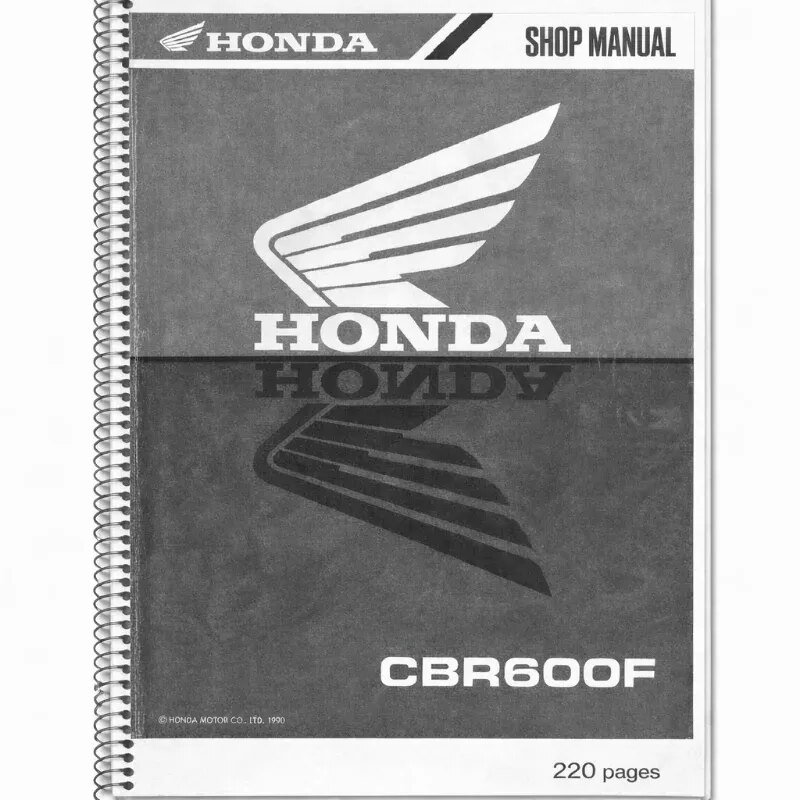 Manual Taller Honda CBR600F 1990