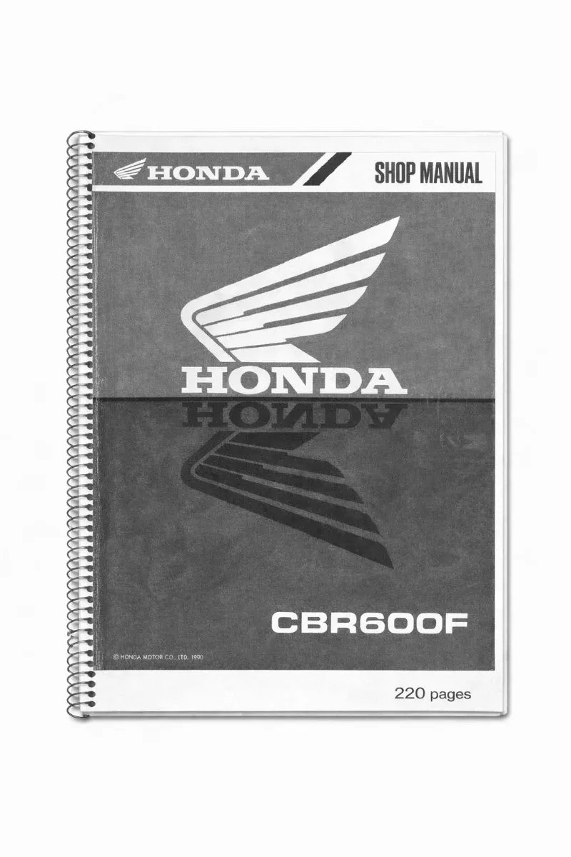 Manual de Taller Honda CBR600F 1990