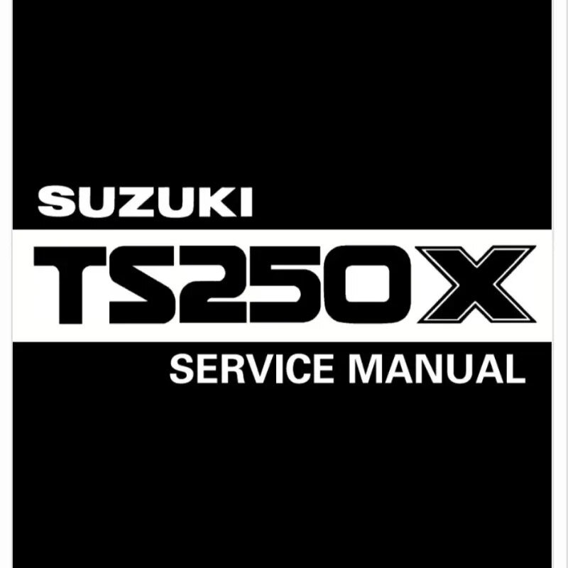 Manual de Taller Suzuki TS250X (1985–1990)
