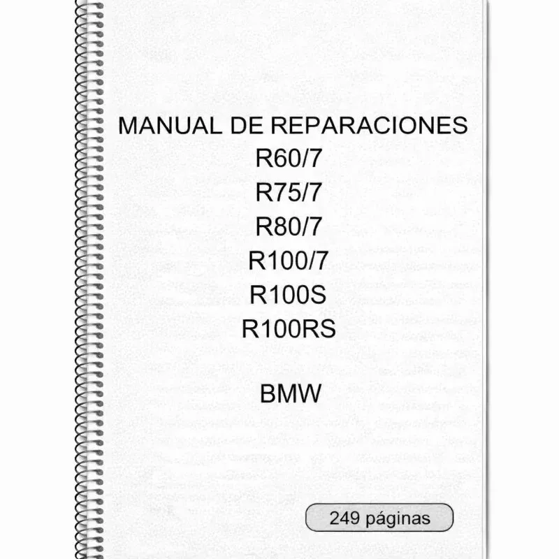 Manual de Taller BMW R60/7 R75/7 R80/7 R100RS