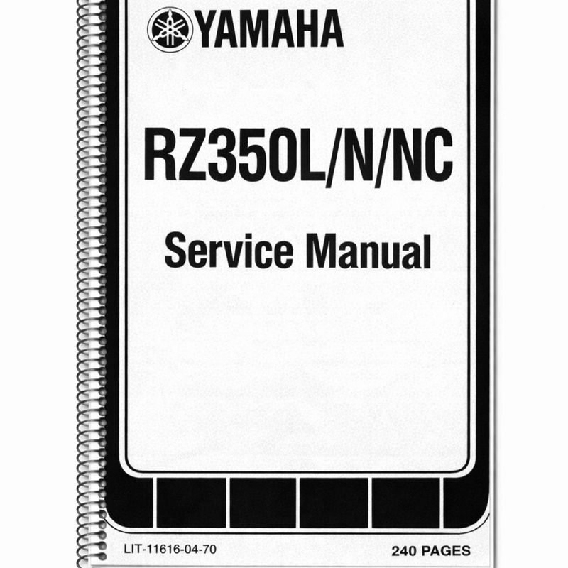 Manual de Taller Yamaha RZ350L/N/NC