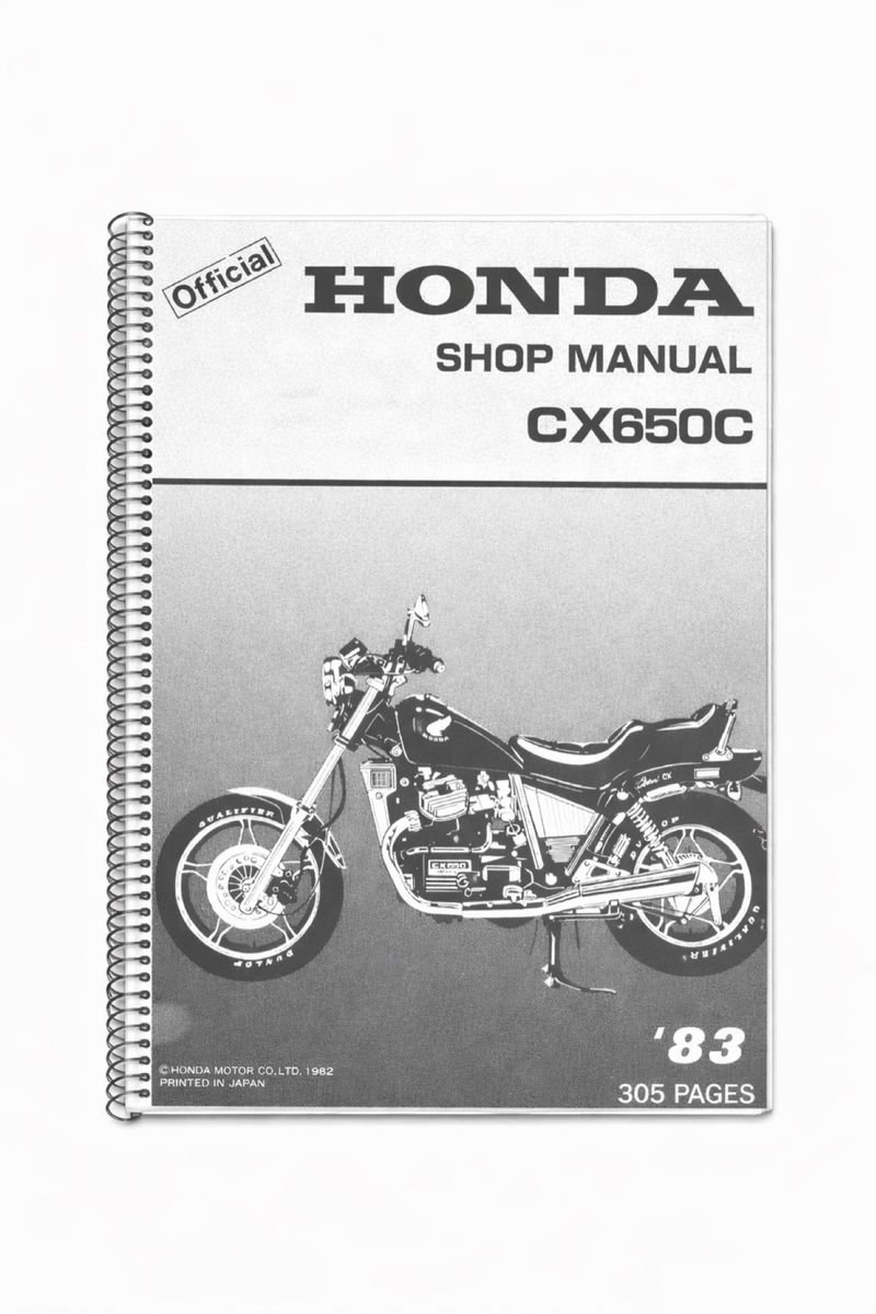 Manual de Taller Honda CX650C 1983
