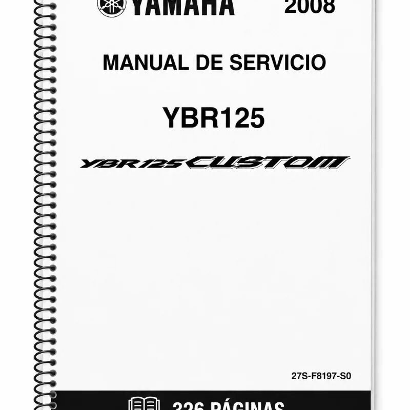 Manual de Taller Yamaha YBR125 Custom 2008
