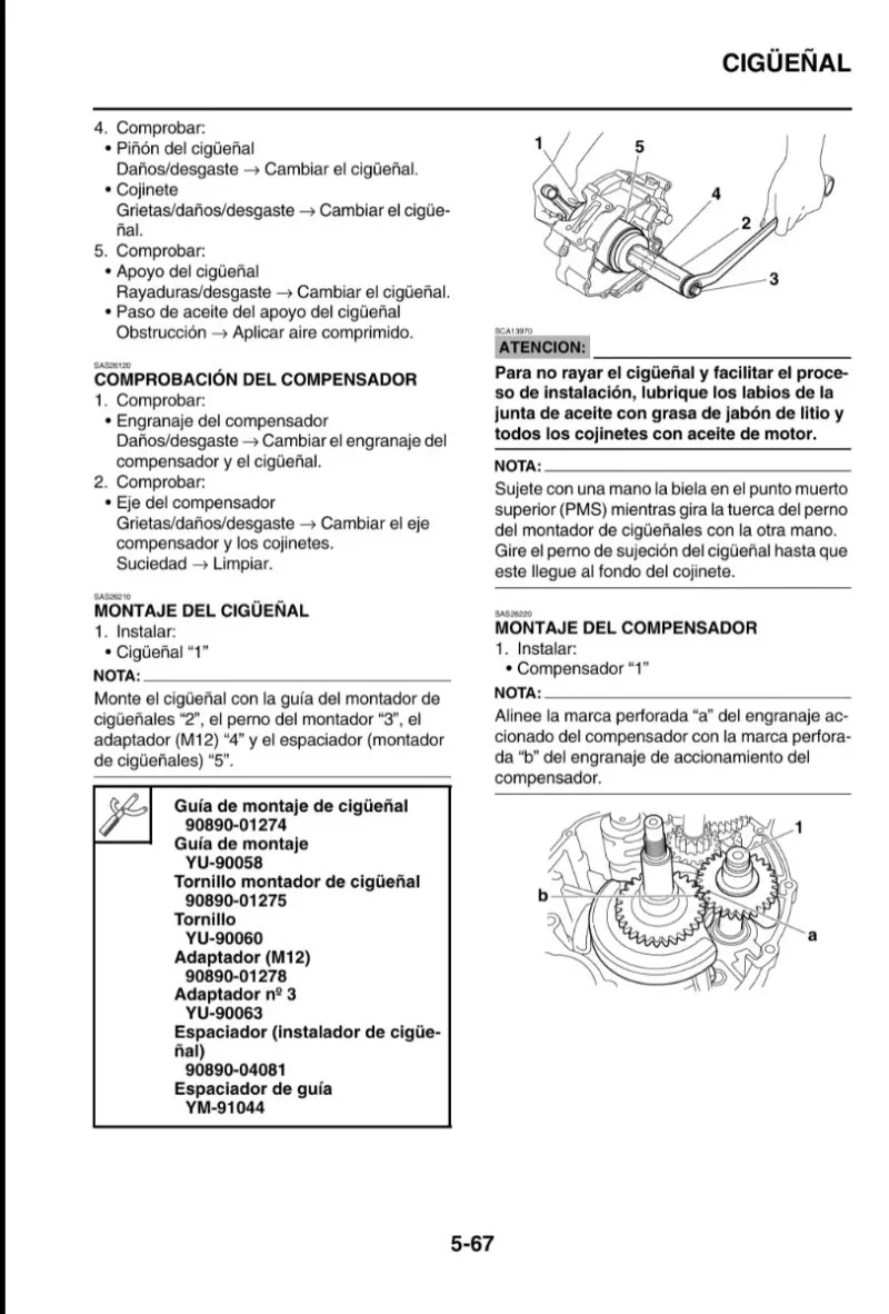 Manual de Taller Yamaha YBR125 Custom 2008 - Imagen 3