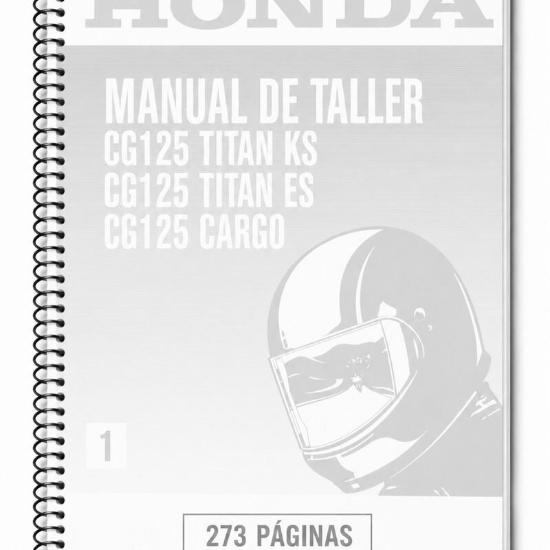Manual Taller Honda CG125 Titan KS/ES/Cargo 2008