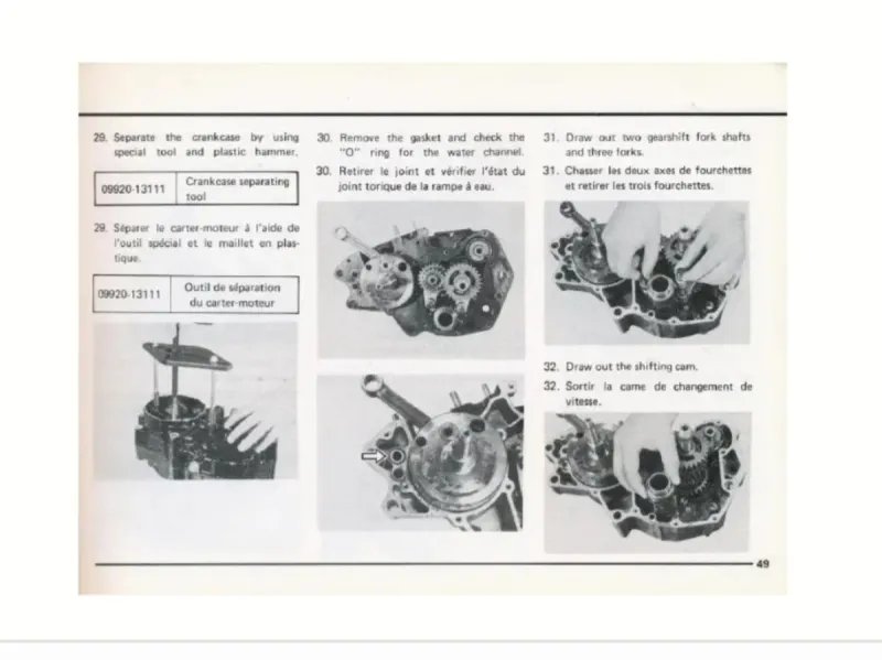 Manual de Taller Suzuki RM125 1980 - Imagen 3