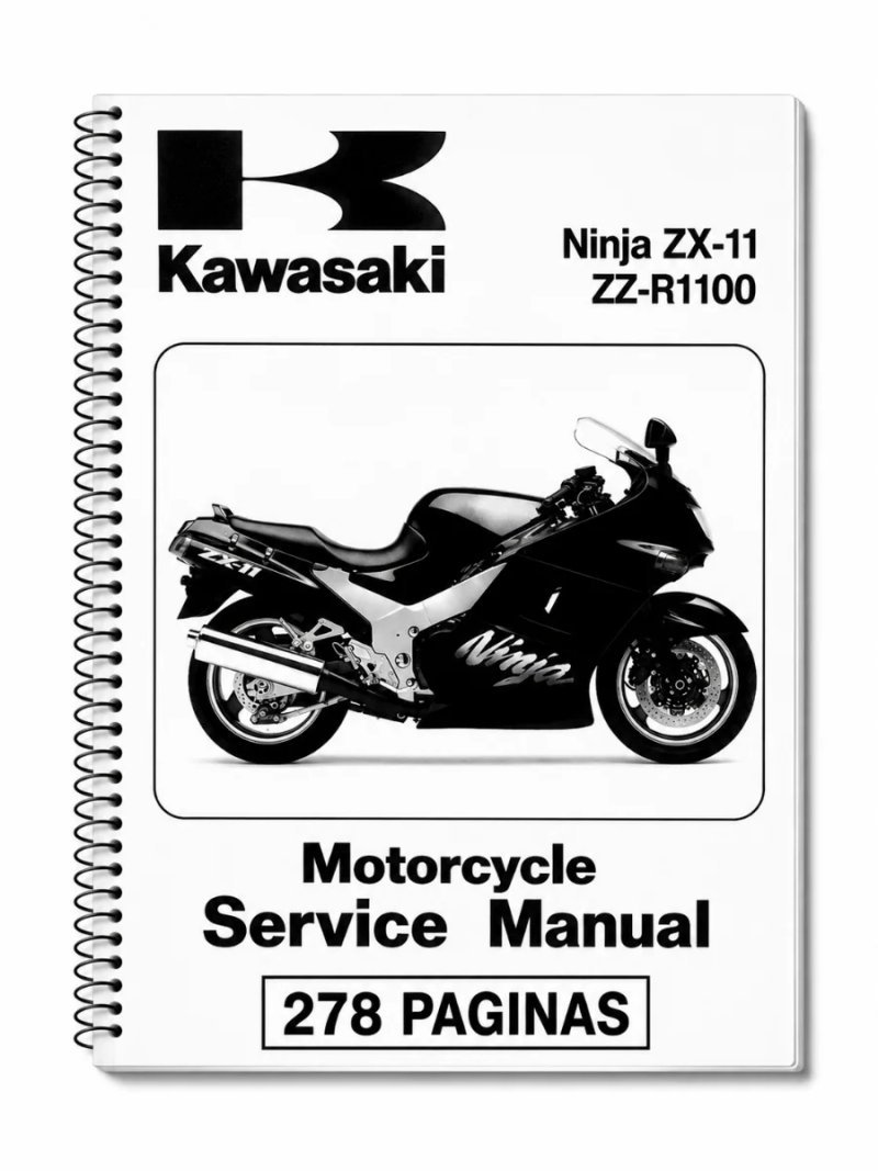 Manual de Taller Kawasaki Ninja ZX-11 ZZ-R1100 1993-1995