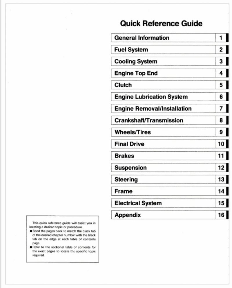 Manual de Taller Kawasaki Ninja ZX-11 ZZ-R1100 1993-1995 - Imagen 2