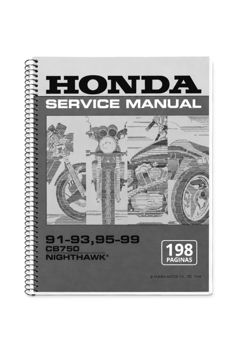 Manual de Taller Honda CB750 Nighthawk 1991-1993, 1995-1999