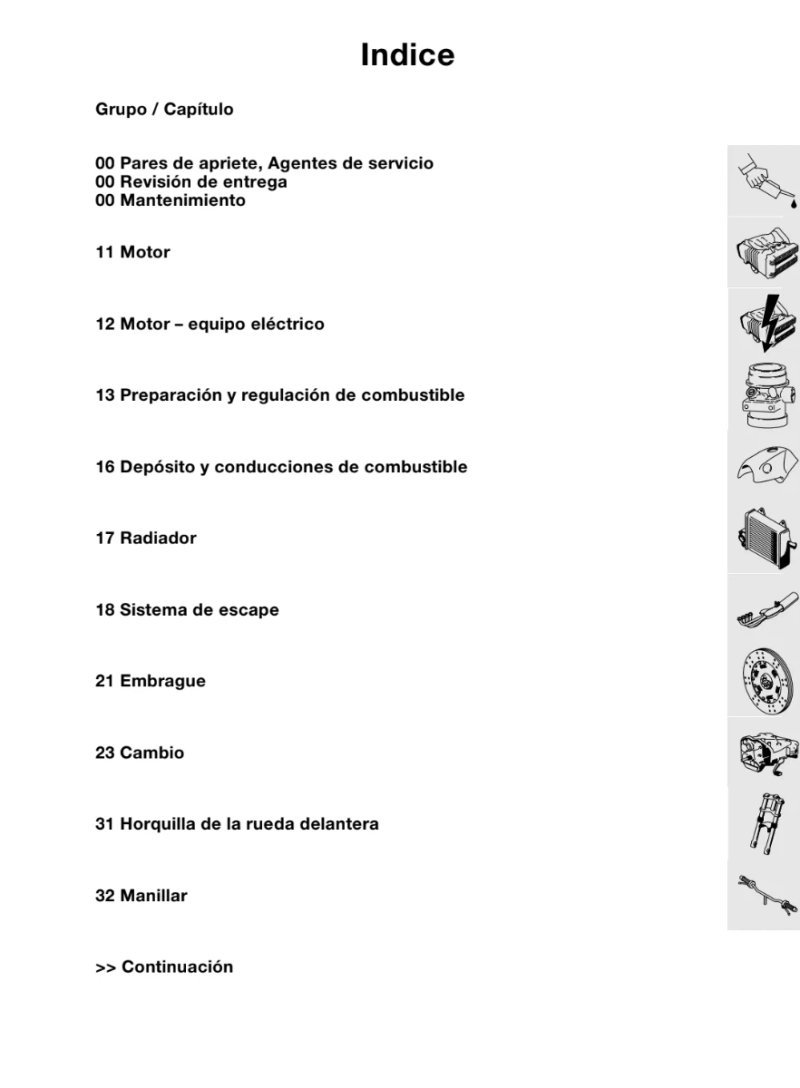 Manual de Taller BMW K 1200 RS 2001 - Imagen 2