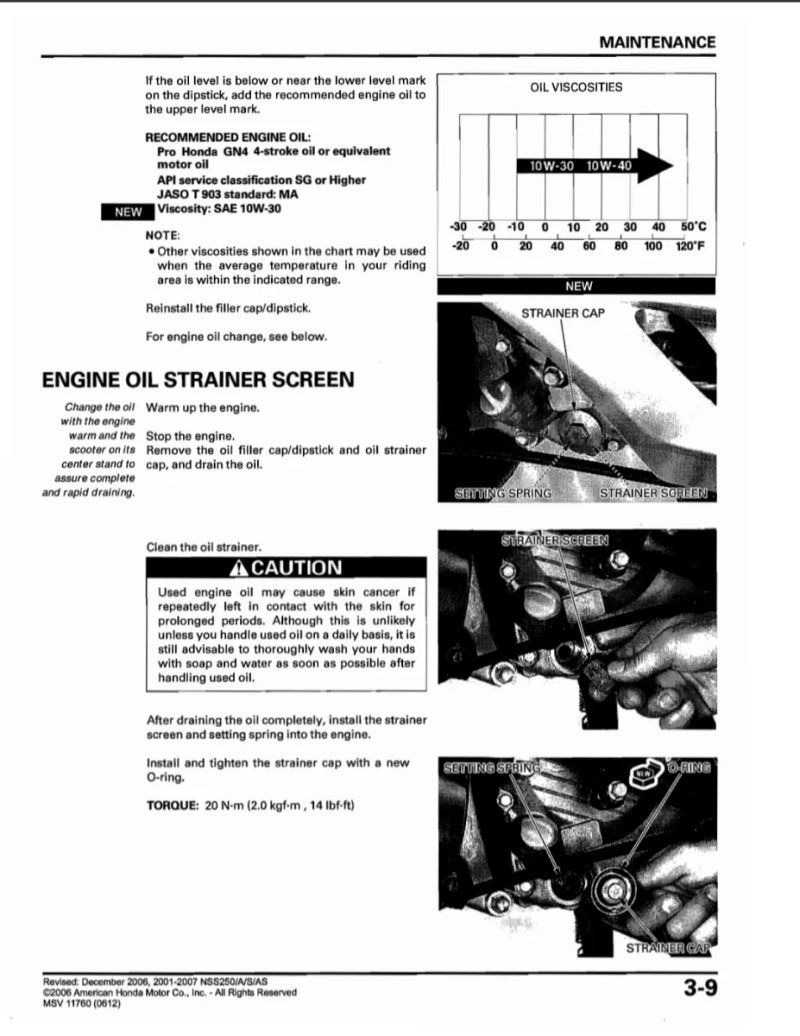 Manual de Taller Honda Forza 250 01-07 - Imagen 3