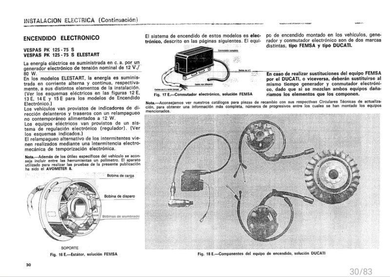Manual de Taller VespaPK125 PK75 Primavera Elestar - Imagen 3