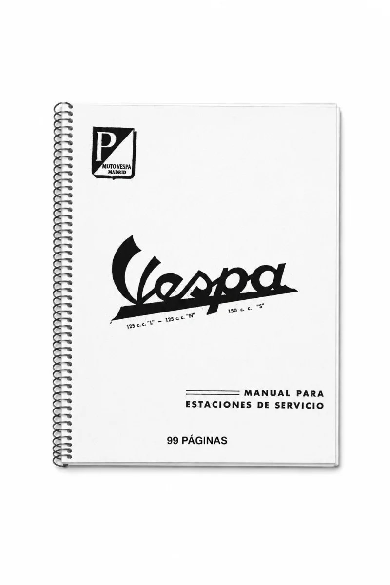 Manual de Taller Vespa S 125L-125N-150S 1965 1975