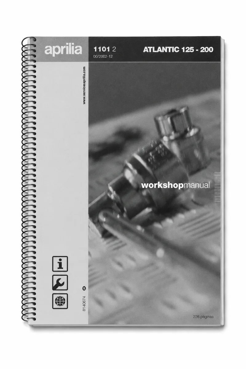 Manual de Taller Aprilia Atlantic 2002